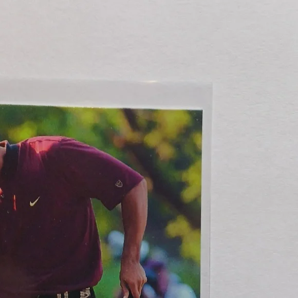 Tiger Woods Upper Deck Rookie Card #1 Gem 💎 Mint Condition 👌 2001 PGA Golf - Picture 4 of 10